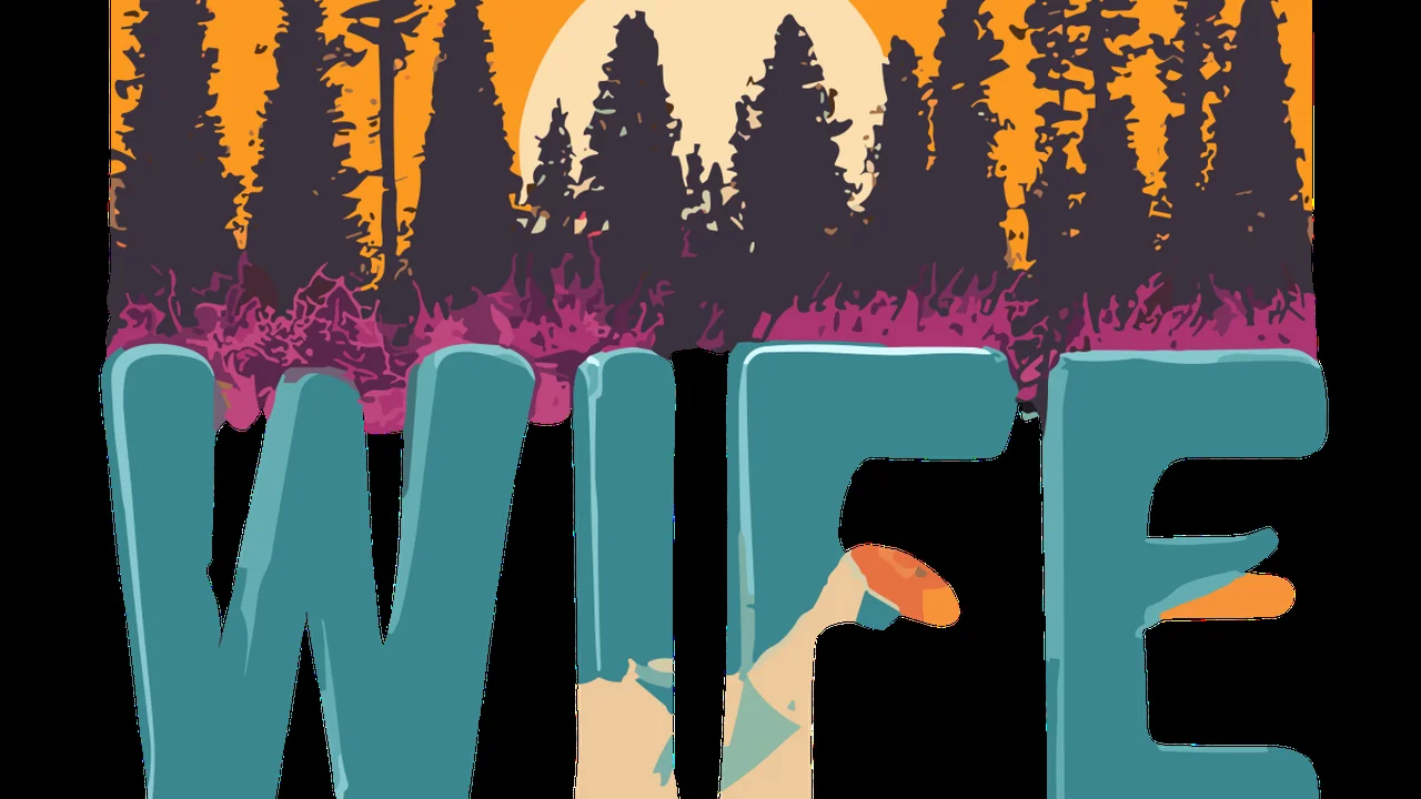 Close up on a plate of mashed potatoes, topped with baked pork chops with cream of mushroom soup, and a side of green beans.